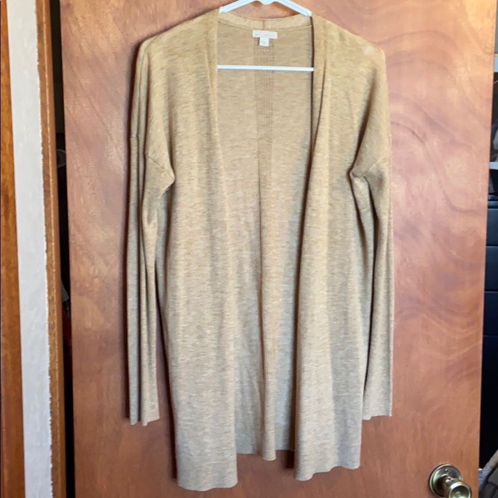 Open front cardigan